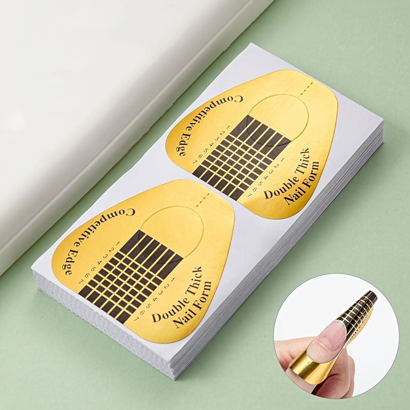 

50/100pcs Porte- pour Nail Art Rectangulaire en de Fer à Cheval Porte-Extension d'Ongles Colle PhotoRelax Porte-Ongles Outil Spécial