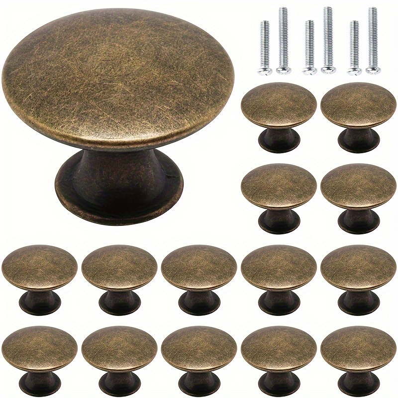 

Zinc Alloy Knobs - 12/20pcs, For Cabinets, Drawers & , Includes Matching Long &