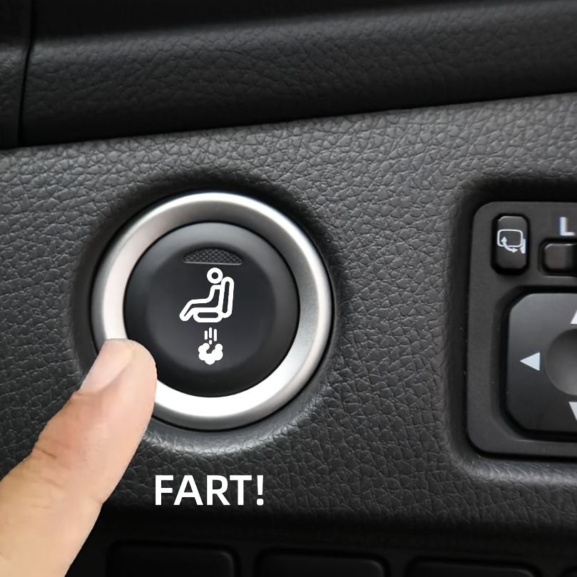 car button stickers sold on Temu United States