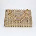 colorful clutch bag for women luxury chain shoulder bag shiny glitter handbag purse for party prom banquet evening