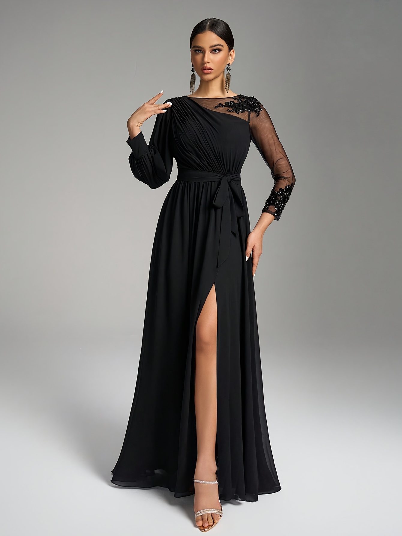 black tie dresses long sleeve Dress %0D%0ATo%20maintain%20the%20beauty%20of%20your%20garment%2C%20please%20follow%20the%20care%20instructions%20on%20the%20attached%20label black tie dresses sold on