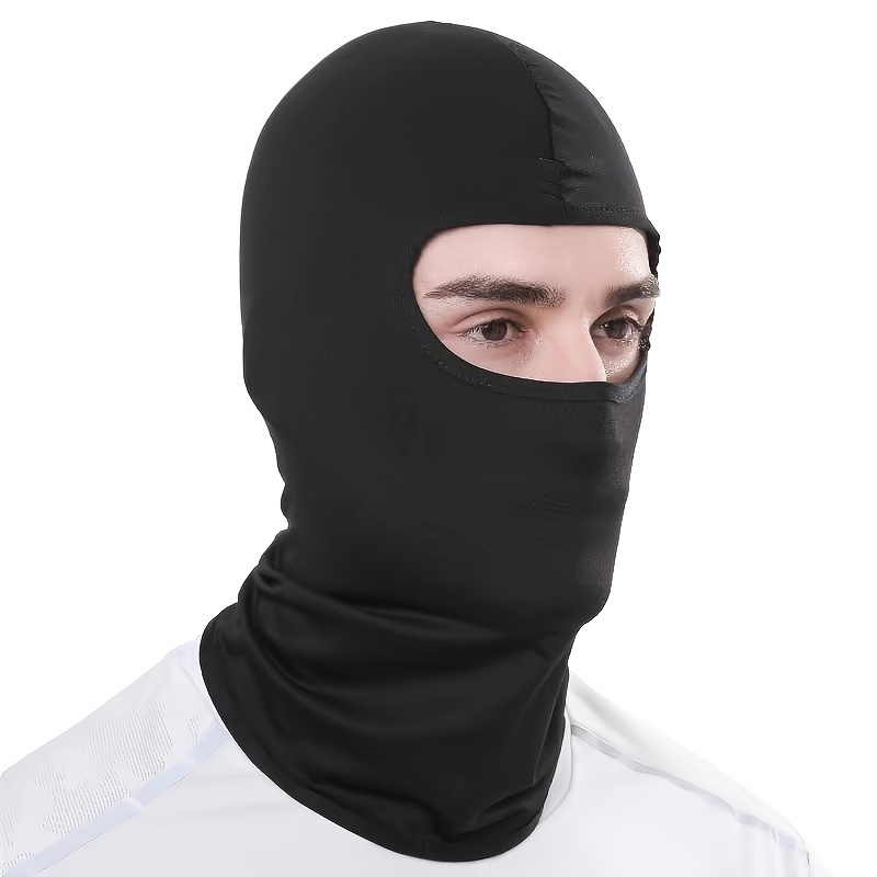 Single Hole Kart Riding Mask Outdoor Riding Bicycle Fishing Headgear