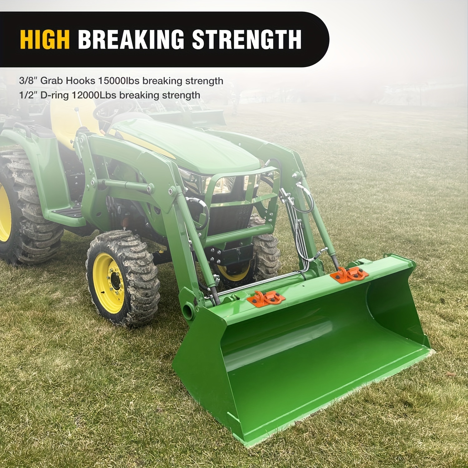 Tractor Bucket Hooks Tie Ring Grade 70 Grade Temu