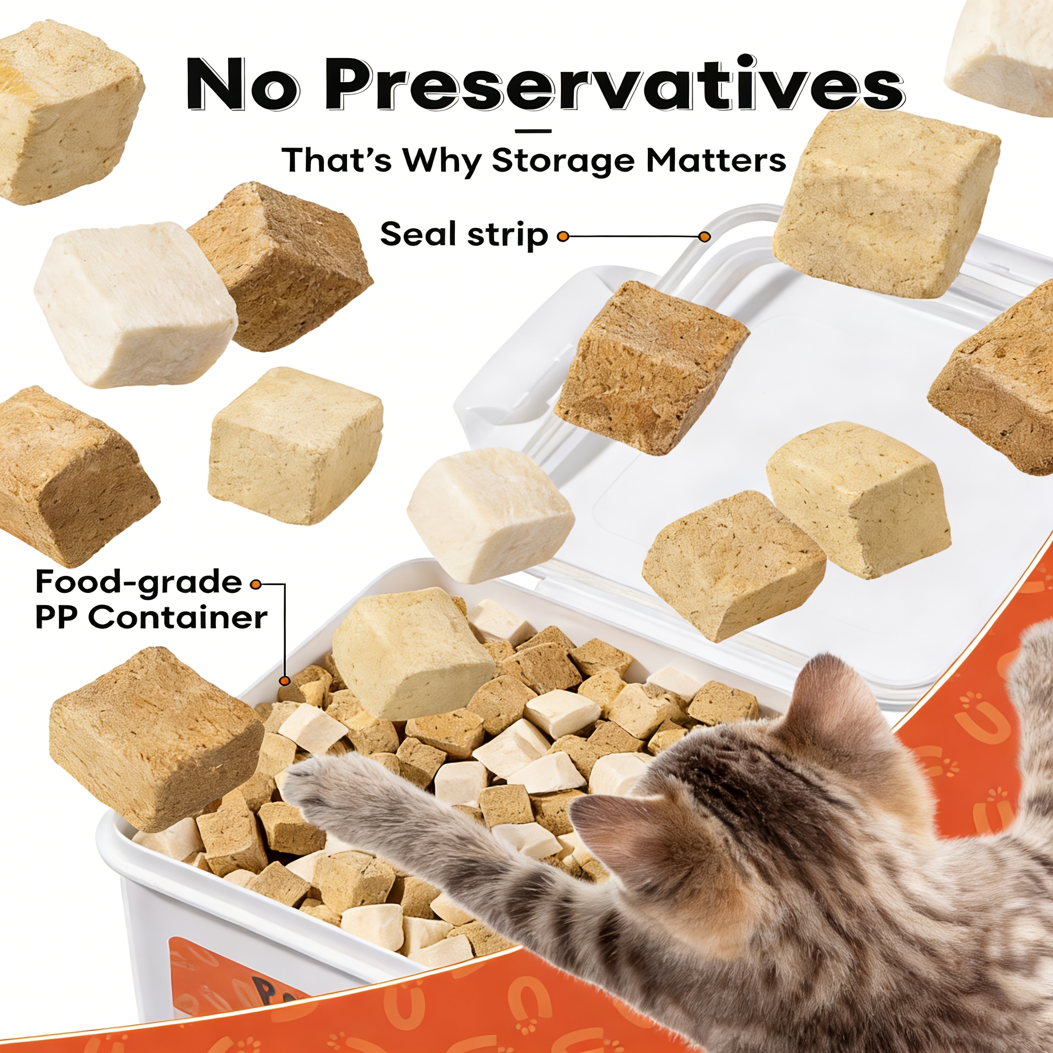   freeze dried chicken liver beef liver 3 in 1 mixed liver pet treats for dogs cats 1 1 lbs value bucket contains beef liver chicken liver chicken   source food topper ideal for training daily rewards Product details 3