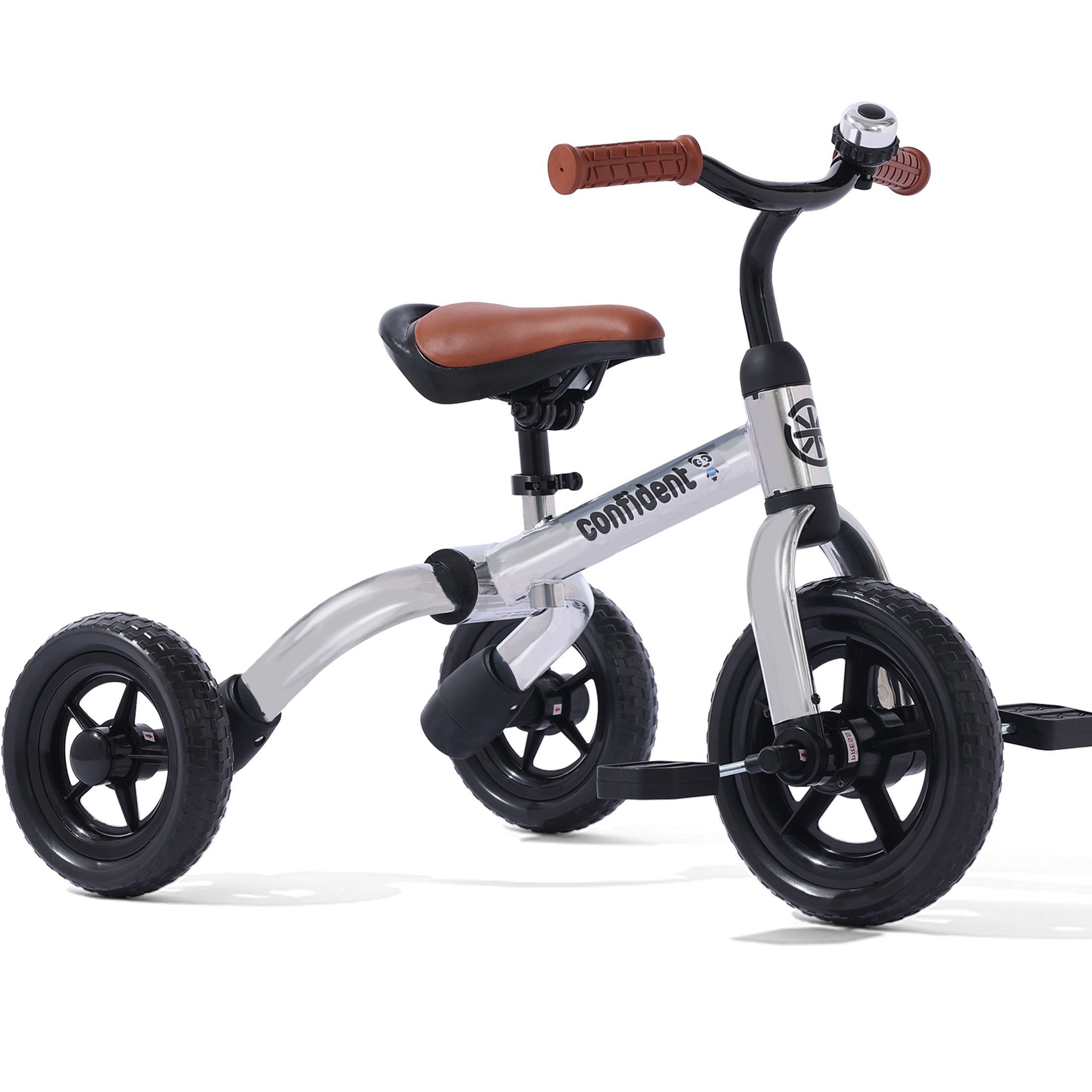 TEMU 3in 1 Tricycle For Toddlers Age 2+ Years Old Boys Girls With Detachable Pedal And Training Wheels, Baby Balance Bike Trikes Riding Toys, Bike