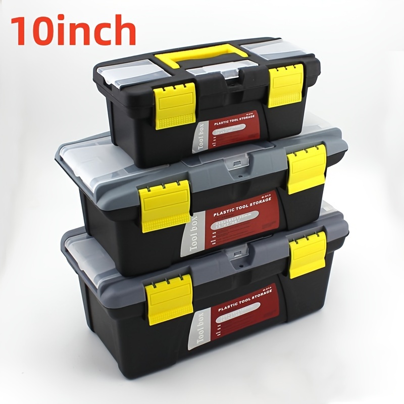 Ingco 14 Inch Plastic Super Hard Tool Box Case Organizer with