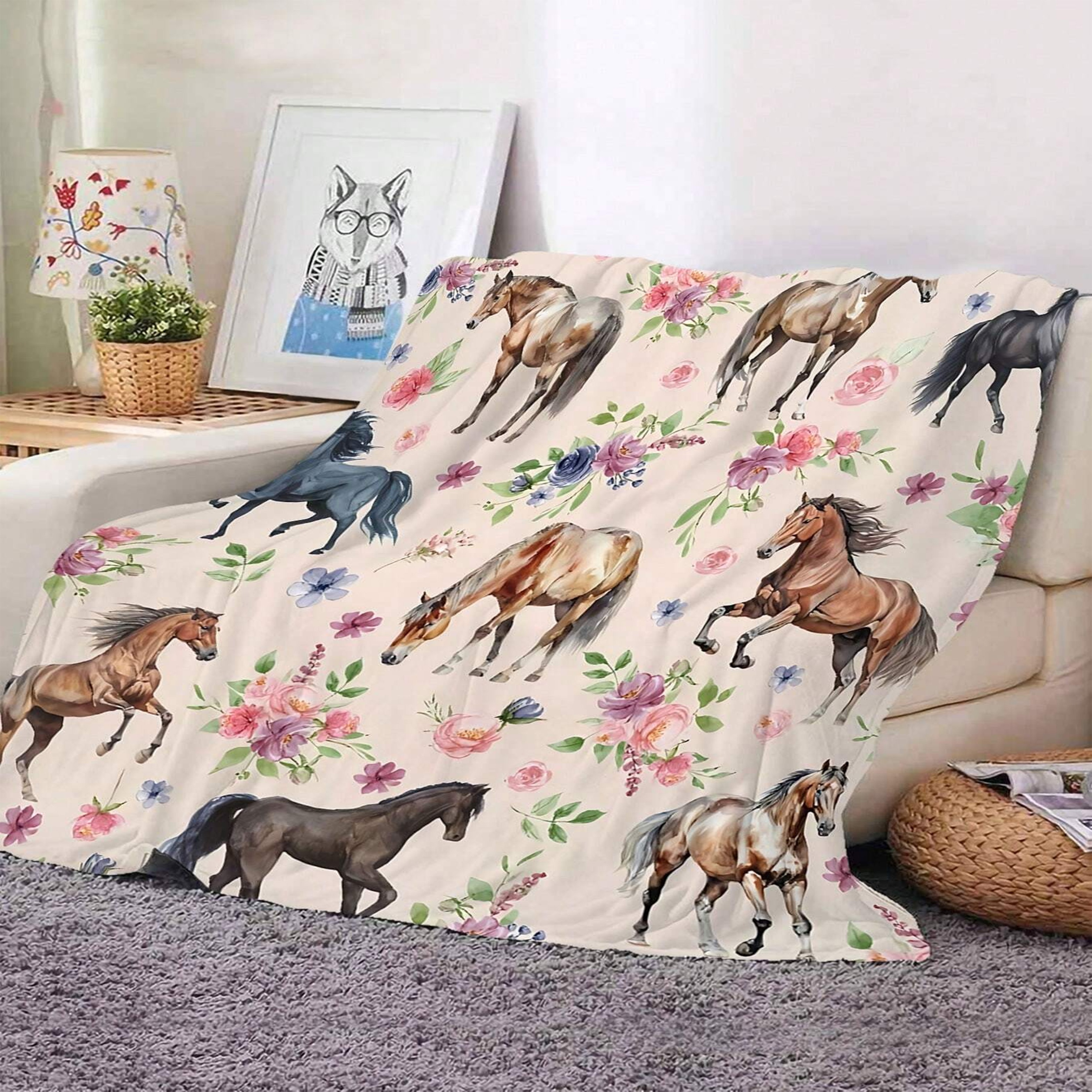 

Blanket - , Fleece Blanket For , , Camping, - Multipurpose, -, - Polyester Bedding
