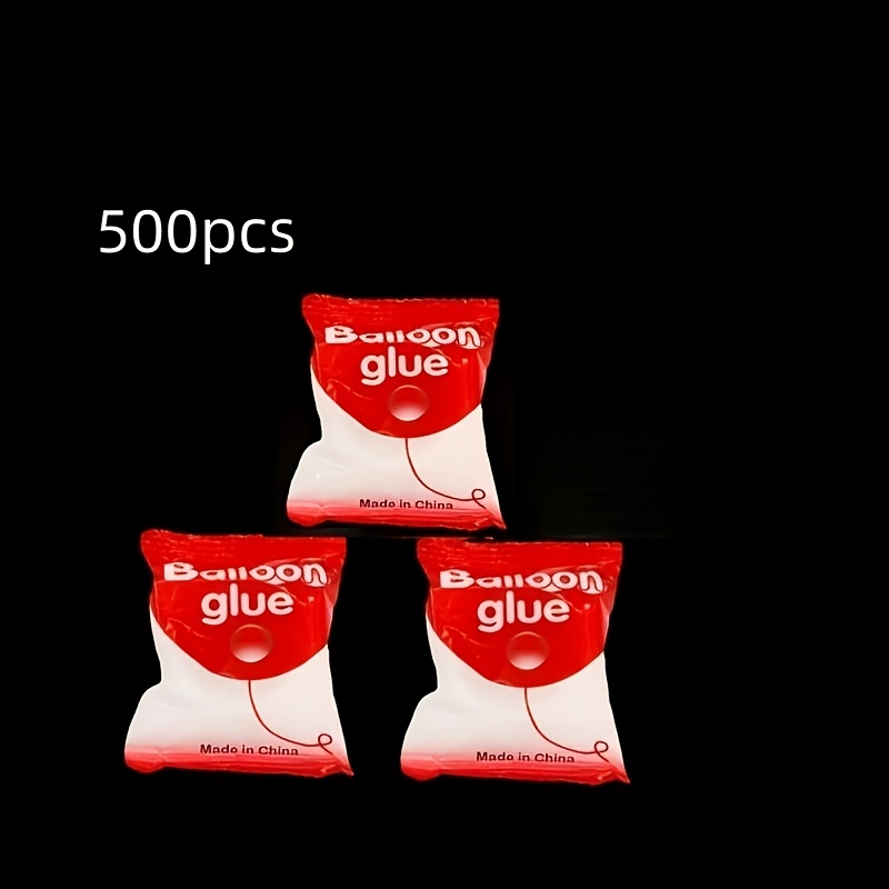 TEMU 500pcs Points Adhésifs pour Ballons, Fixation Ballons au Plafond ou Autocollants Muraux, Décoration Fête d'Anniversaire, Mariage, Fournitures de