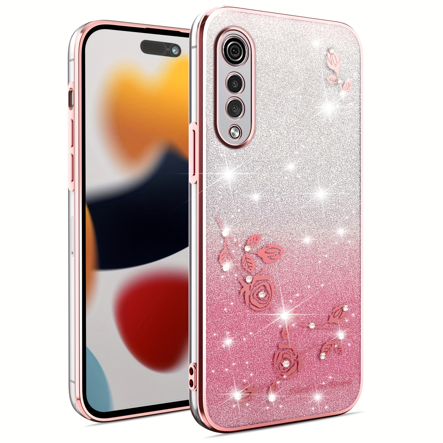 TEMU Phone Case - Compatible With The For Lg , This Case Features A Starry And Offers Anti-slip And Fingerprint Protection