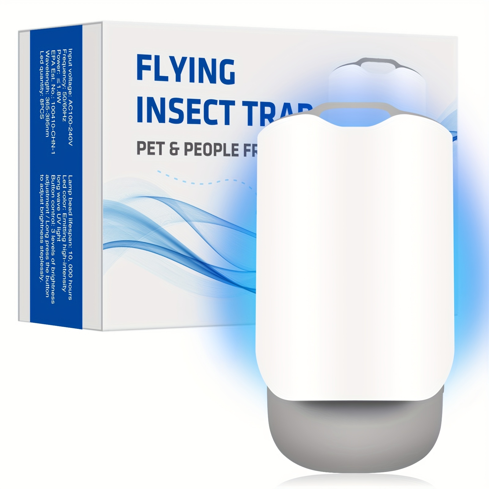 TEMU Bug Zapper, Zapper Fly Trap Killer Lamp Usb Electric Bug Zapper, Zapper Fly Trap Killer Lamp Usb Electric Radiationless Led Mute Bed Bug Killer