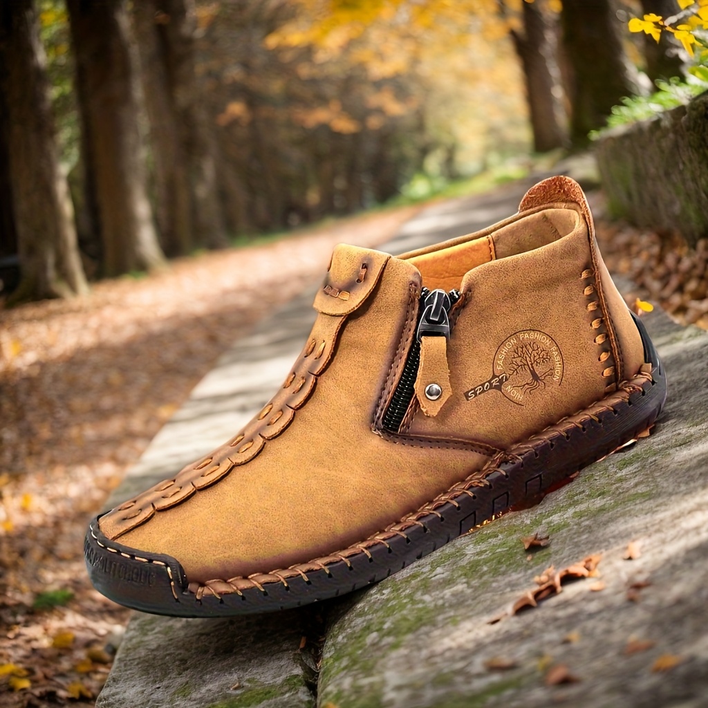 Handcrafted Men's Shoes For Business And Casual Wear, Stylish Men's Boots