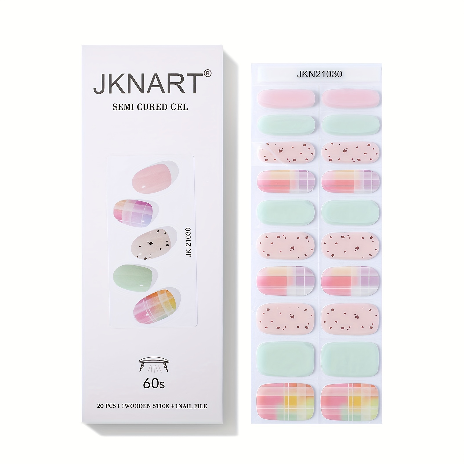 

Semi-cured Nail Oil Sticker Nail Light Relax Sticker Uv Gel Sticker Semi-baked Nail Sticker Full Sticker Semi-cured Gel Nail Sticker Waterproof Need Pattern Hot Selling Nail Sticker