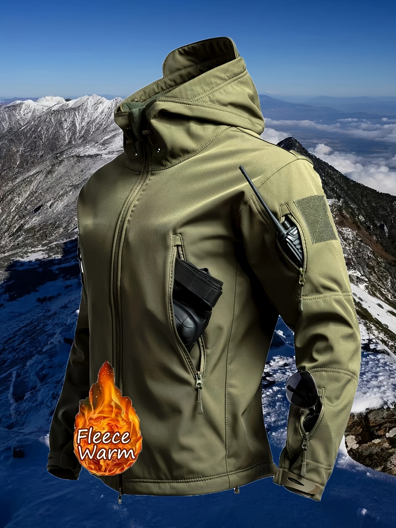 Tactical Softshell Jack Wolf Grey - meerdere maten - nieuw gemaakt | Jassen & parka's | Military Collectibles 4U