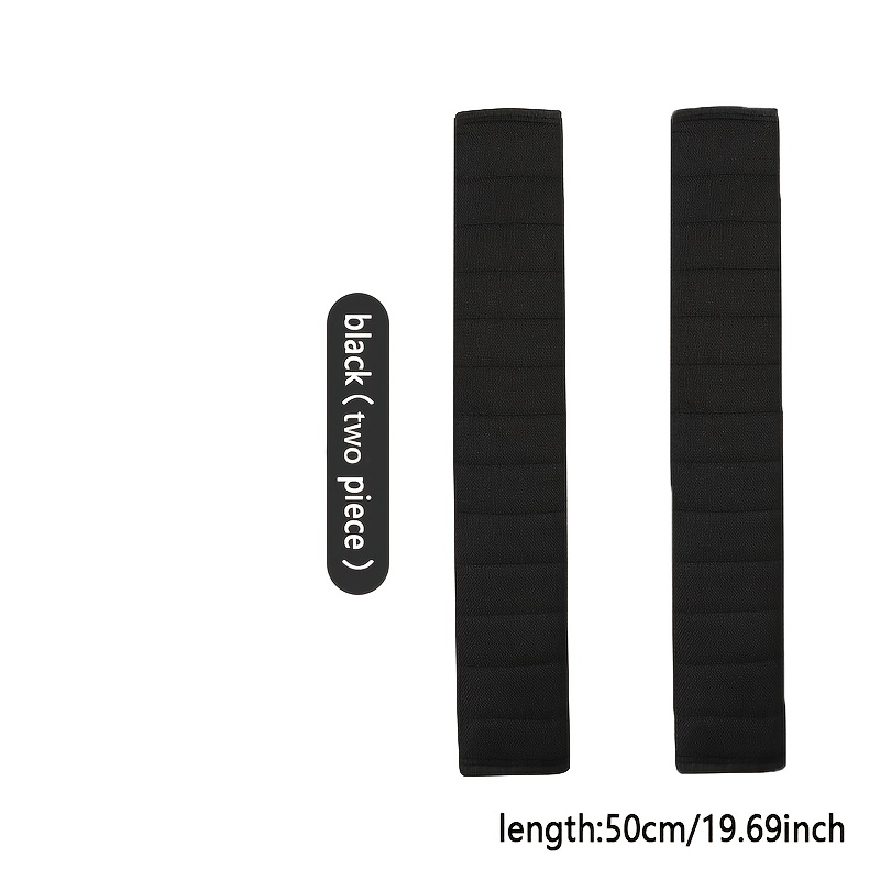 TEMU Two-pack Comfortable Car Horizontal Seat Belt Shoulder Protector Shoulder Pads - Soft, Breathable And Washable Protective Pads, Enhance