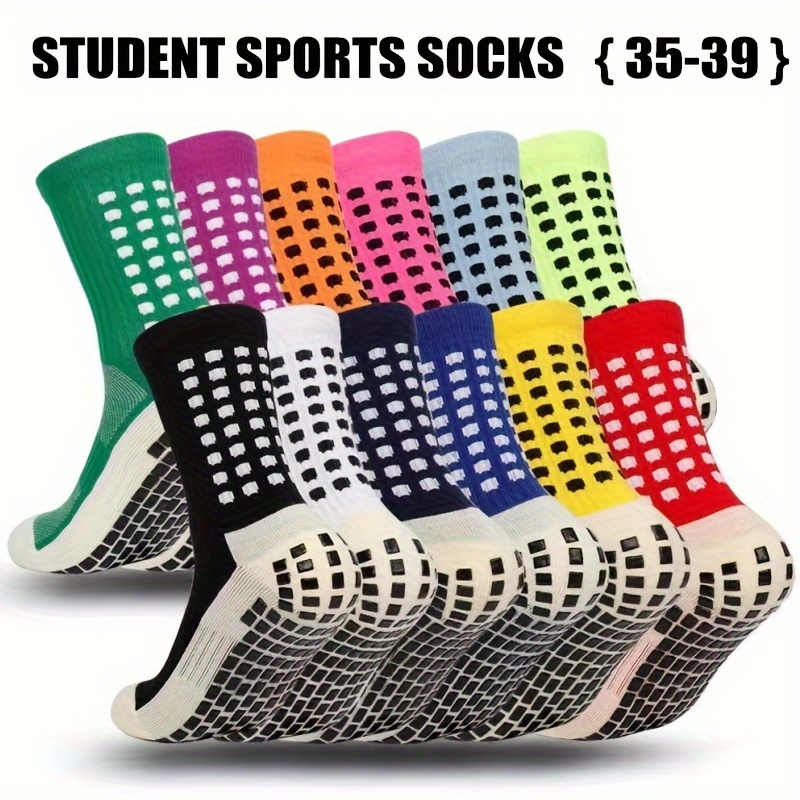 

2/4 Pairs Of Teenager's Mid Crew Sport Socks, Sweat-absorbing Comfy Breathable Socks For Teenager Basketball Training, Running Outdoor Activities