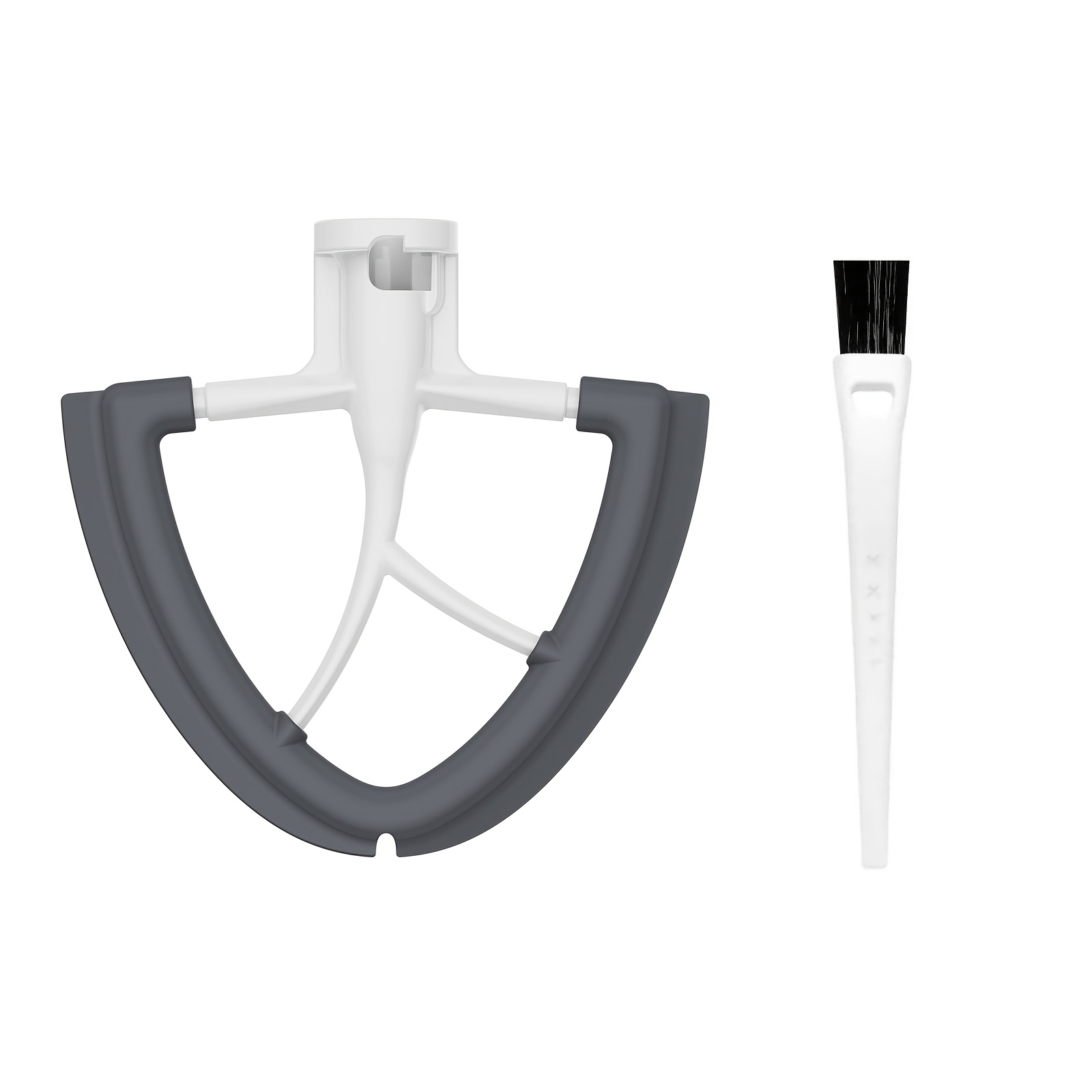 Beater Attachment For Ka Stand Mixer Compatible For, Fits 4.5-5 Quart Tilt-head Bowls, Silicone Edges & Dishwasher Safe Beater, Replacement Accessory For Family And Healthy