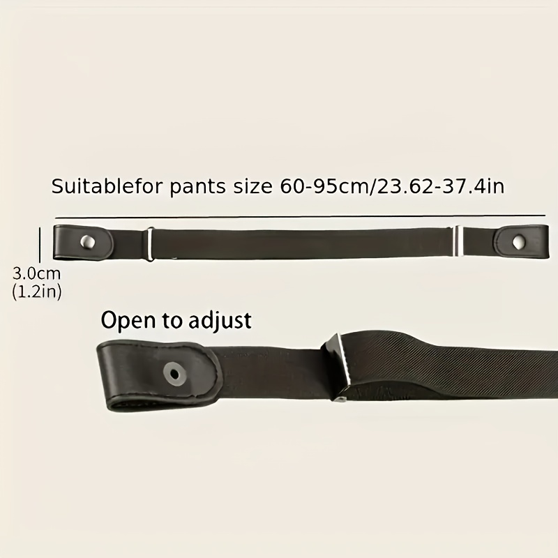Adjustable Invisible Elastic Belts, Set of 4