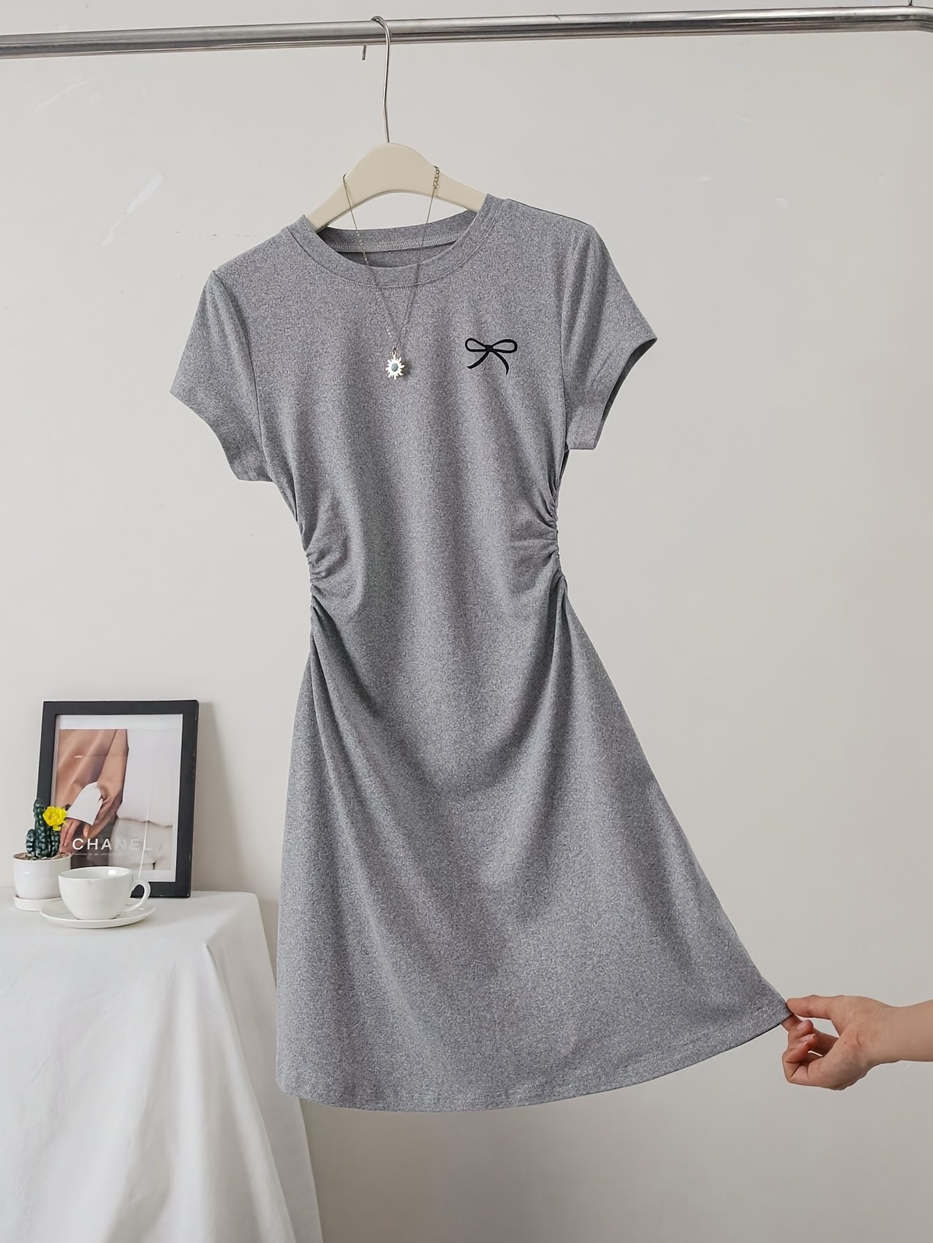 sachin and babi light blue dress grey dress sold on Temu United States