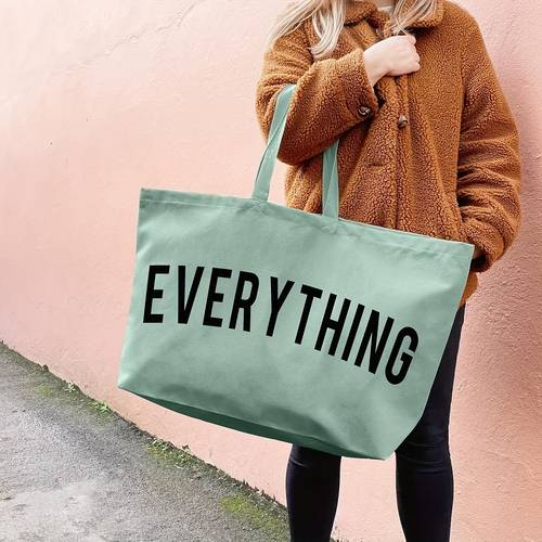 large capacity canvas tote bag solid color large handbag foldable multi functional shopping bag and commodity bag hand suitable for supermarket shopping commuting to work outdoor sports student supplies festival gifts