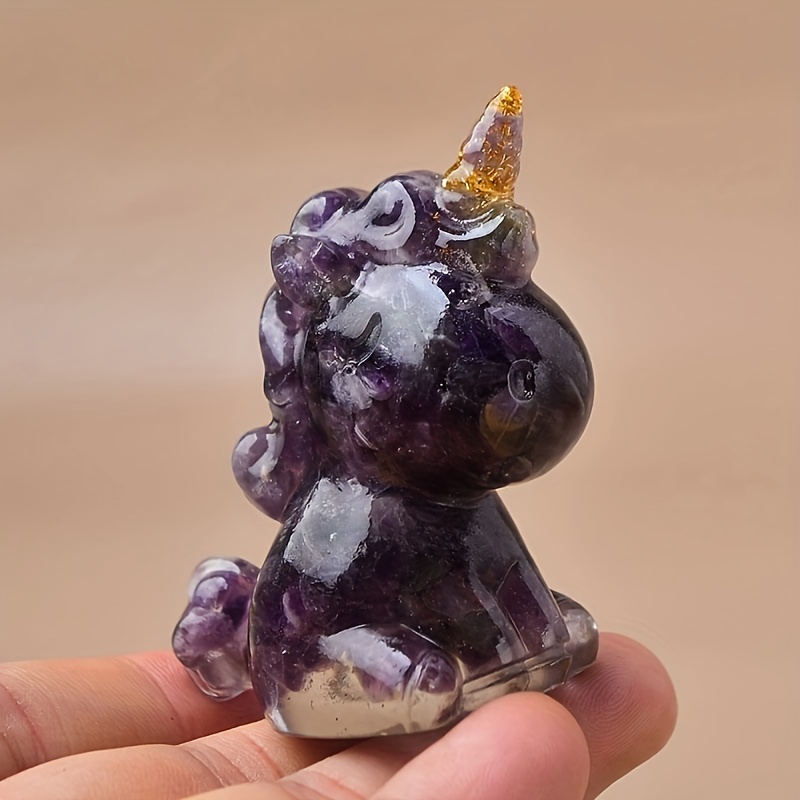 E-shop Harz Einhorn, handgefertigtes Einhorn-Ornament, schönes Ornament, Halloween-Geschenk, Weihnachtsgeschenk, Kinderspielzeug