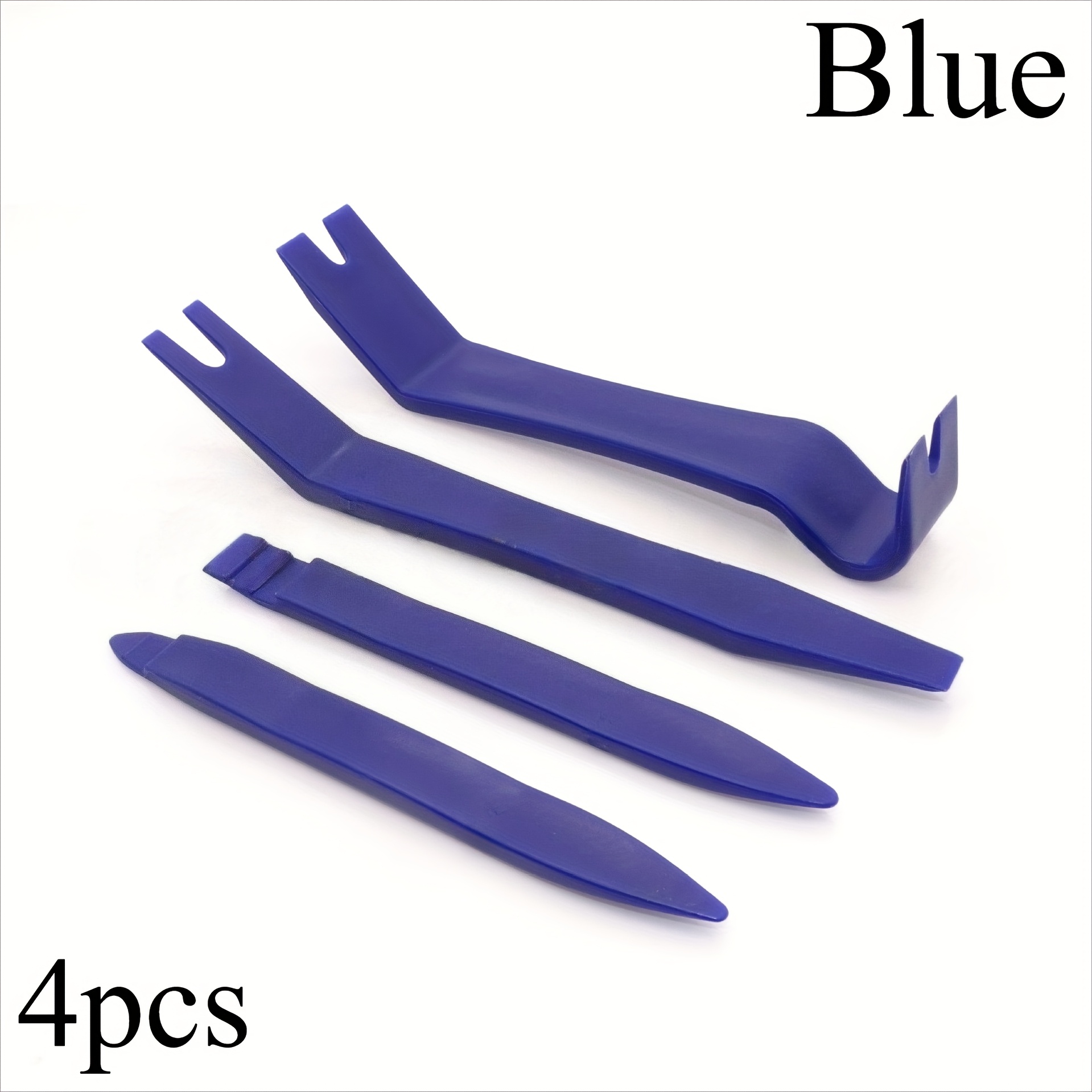 TEMU 1 Set Professional Car Interior Trim Removal Tool Kit - Scratch-free Plastic Pry Bars, For Door Panels And Fasteners