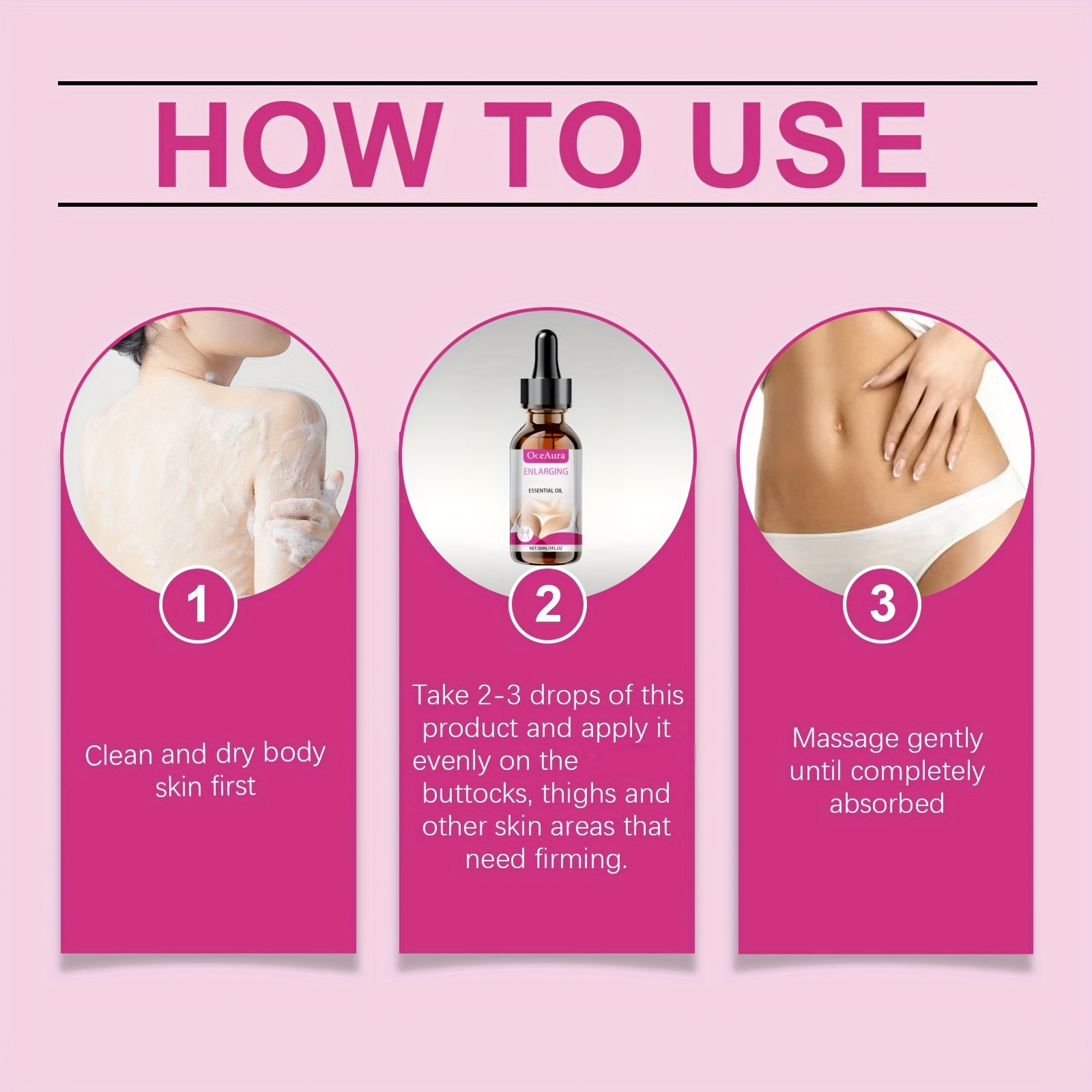 4pcs mothers day gift collagen   oil to lift breasts and   firming body massage   use 30ml for   types Product details 4