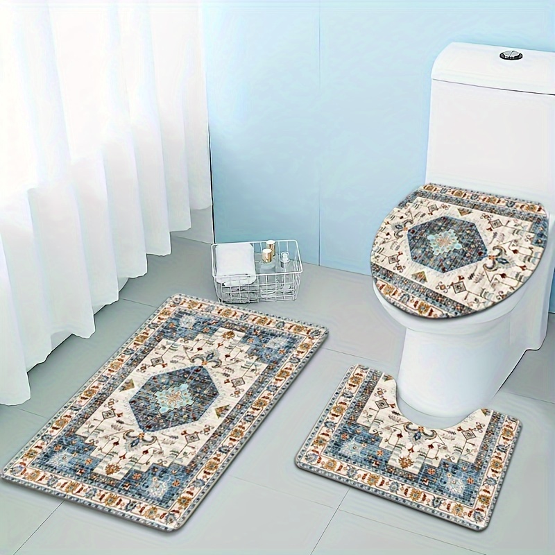 Bathroom Mat Rugs, Carpets, Printing Rug, Flannel Mat, Doormat, Kitchen Mat, Beding Room Mat, Shower Room Mat, Bathroom Mat Set, Rug.