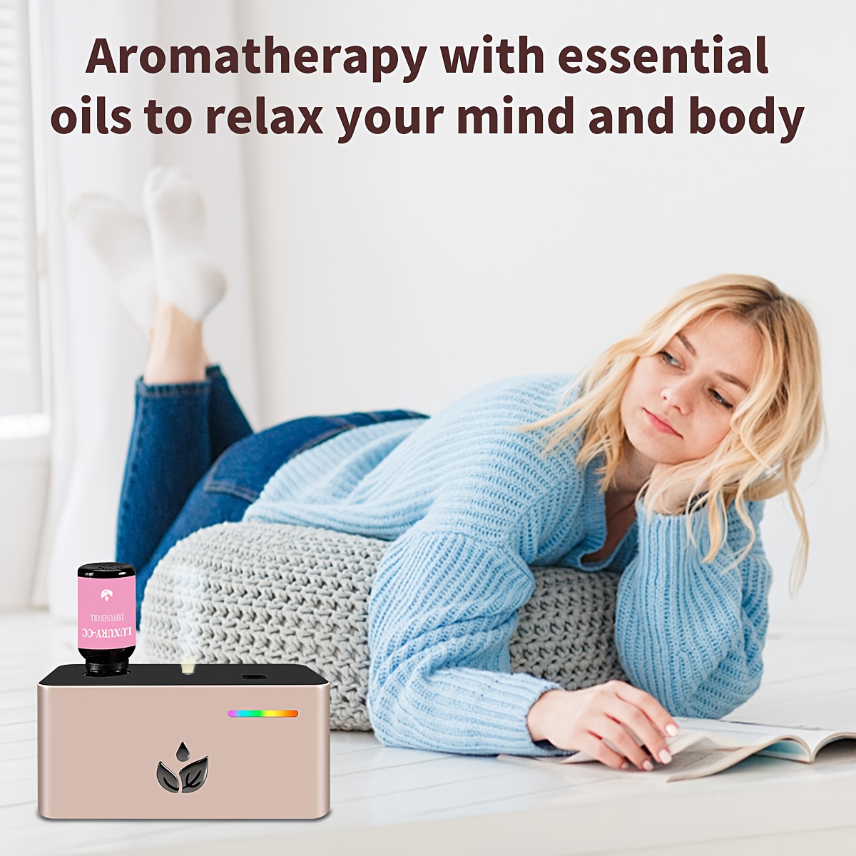 Smart Waterless Aromatherapy Machine with Essential Oils