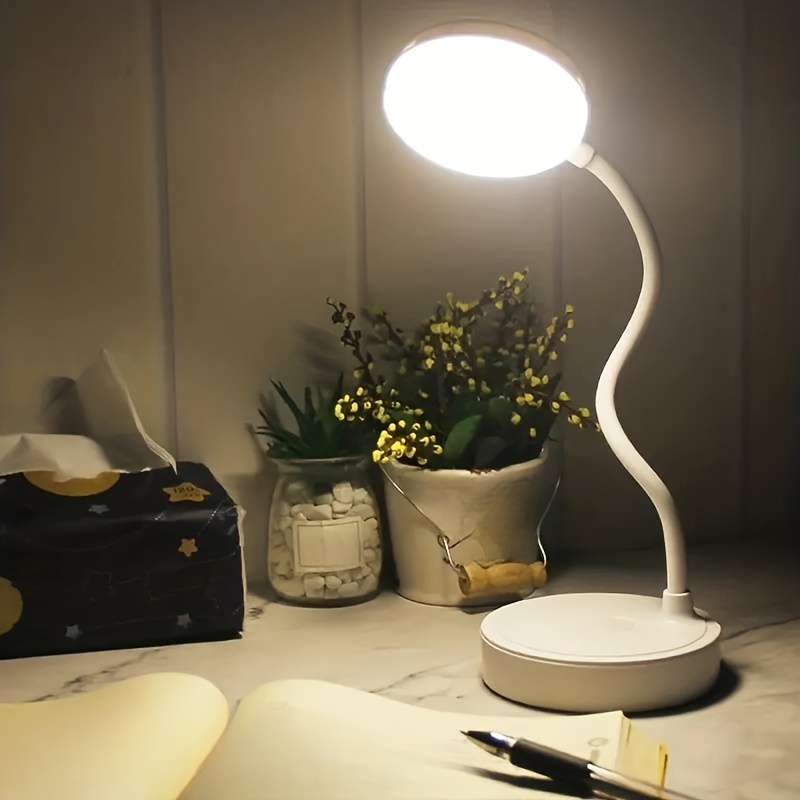 

Led Desk Lamp With Usb Power Supply, Lamp 3 Color Modes Adjustment, Touch Control