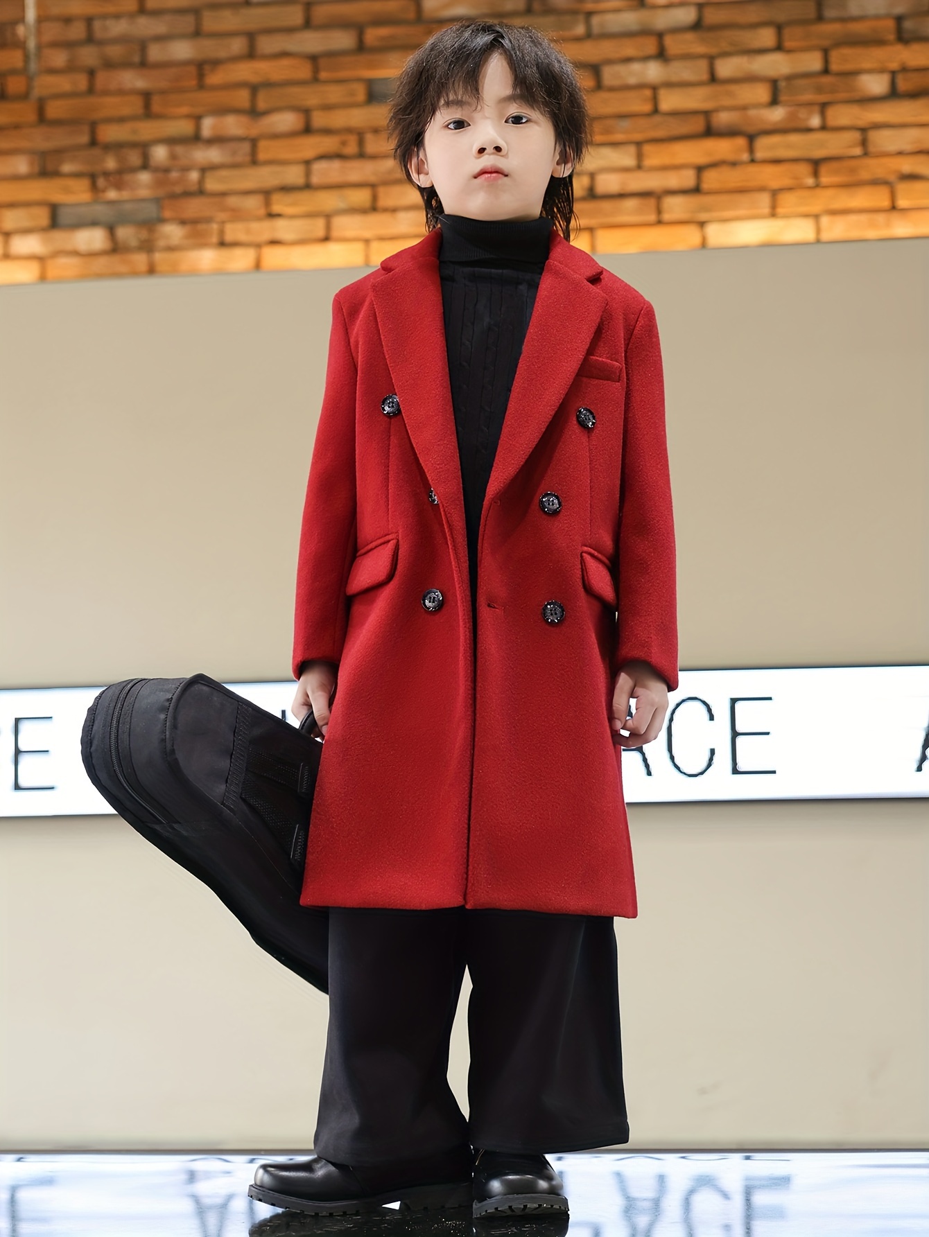 kids boys long coat United Kingdom - Main Image