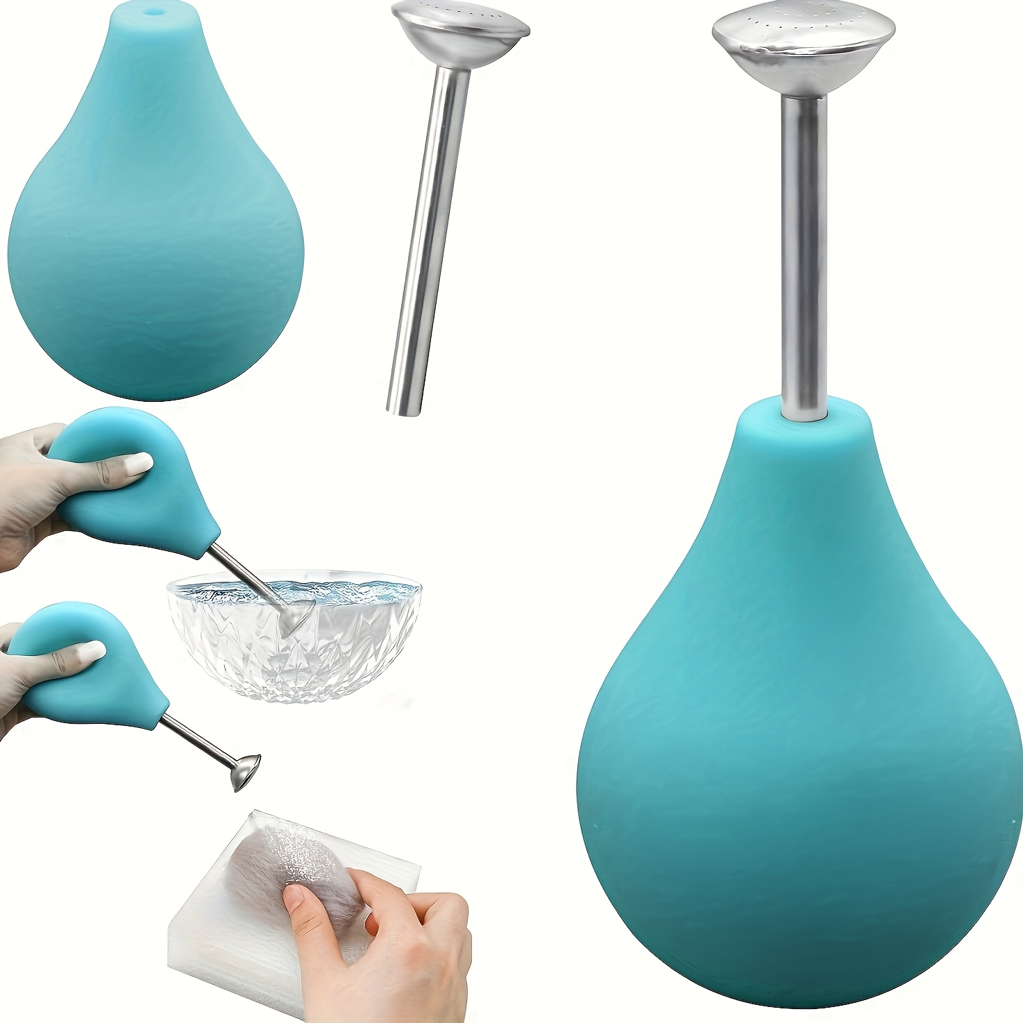 E-shop Ball-Sprinkler für Nassfilzen, 224 ml Großraum-Balldüse-Sprinkler, Handbrause, Präzisions-Wasserverteilungswerkzeug,
