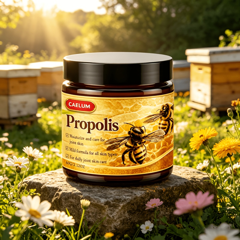 Image of Bee Venom Propolis Joint Skin Care Cream, Mild, Suitable For Body, Neck, Knee, Hands, Leg, Waist Joint Skin Care, Skin Moisturiz Care For Seniors And Athletes Cream, Types