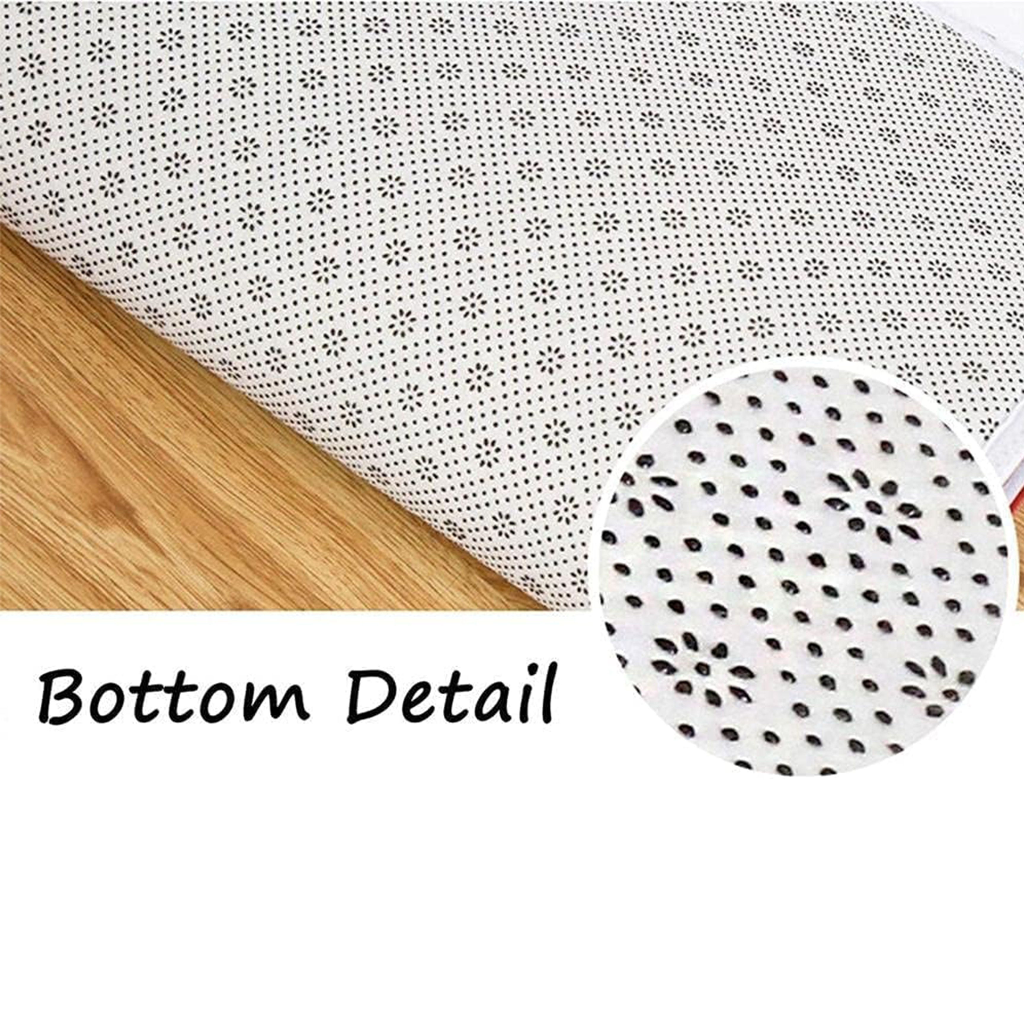 1pc simple and irregular graphic pattern carpet soft non slip and dirt resistant floor mat living room kitchen and bathroom supplies square weight 480g thickness 1cm details 5