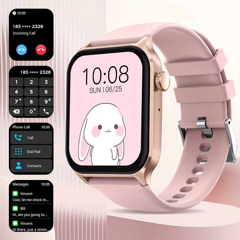 Image of Smart Watch For Women, 1.83'' Outdoor Watch With For Daily, Wireless Call & Music Control For Ios & , Step Counting, , 100 , Sleek Digital Watch | Durable Smartwatch, Ideal Gift For Men Women