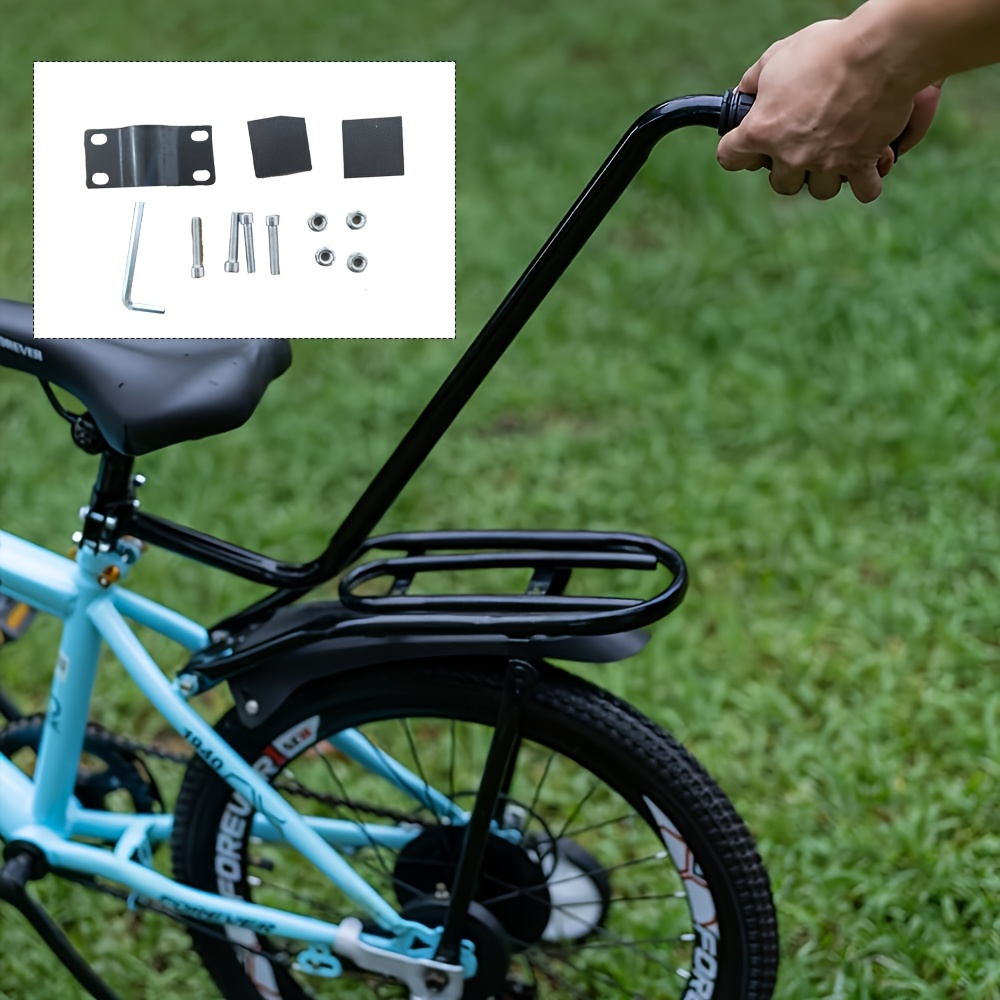 Adjustizable & Stable Metal Bicycle Training Pole - Lightweight Balance For / , Most, Outdoor Riding Stability Aid For Balance Improvement & Building