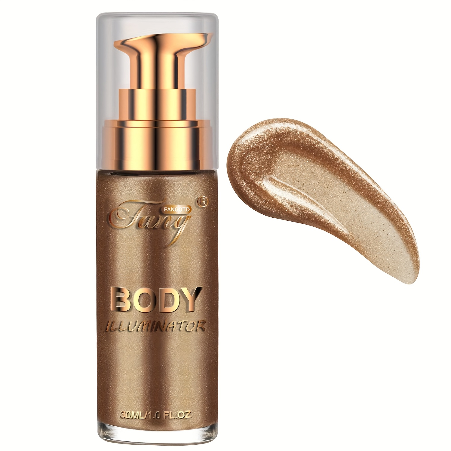 Image of 30ml/1.06oz Waterproof Moisturizing Facial And Body High-gloss Shimmering Powder, Suitable For Face, Body, Neck, Brightening Makeup, Shimmering Cosmetics, Long-lasting
