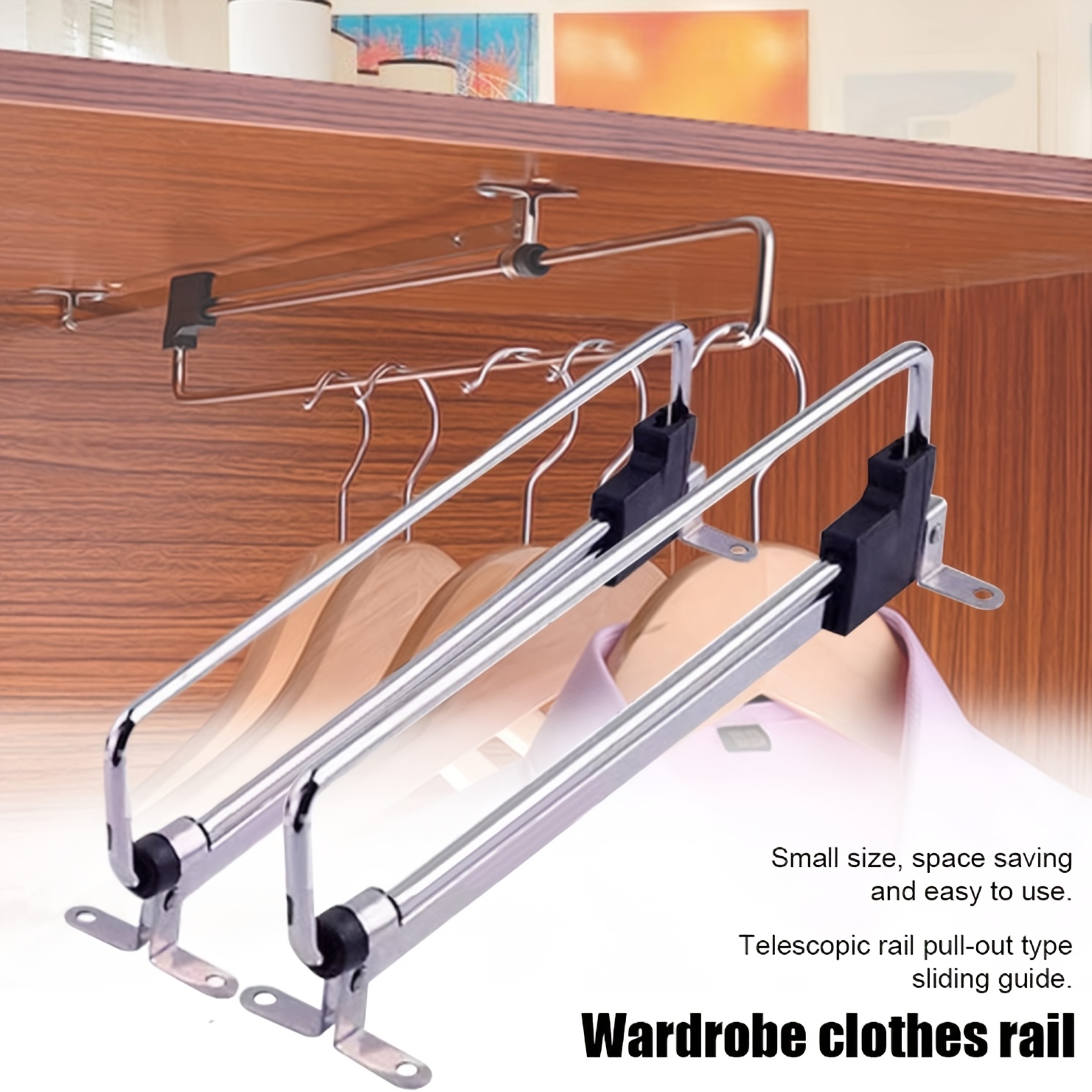pull out closet rod sold on Temu Australia