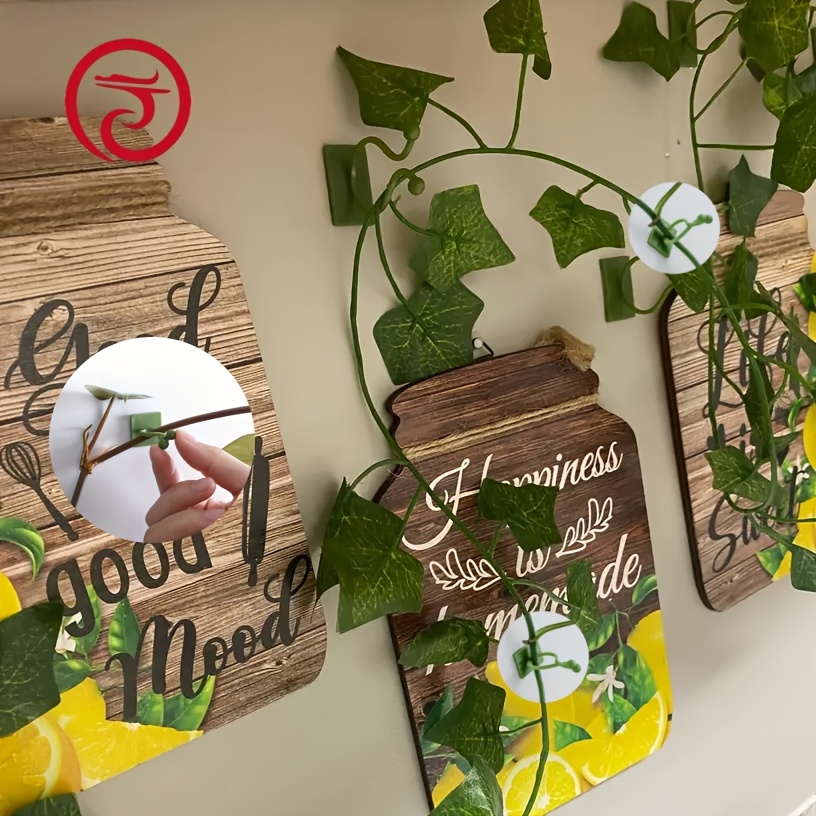 20 40 100 plant climbing wall clamps self   hooks vine traction invisible bracket fixing wire clamps for garden wall clamps vine fixing clips self   hooks plant vine traction indoor and outdoor decoration