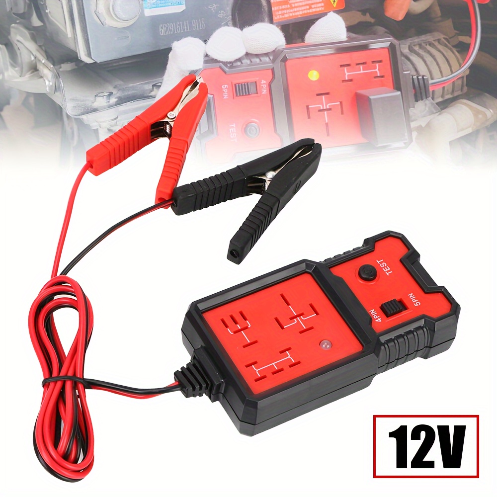 

1pc Automotive Tester, Automotive Tester, Suitable For 12v 4-pin And 5-pin Battery , Automotive Tool!