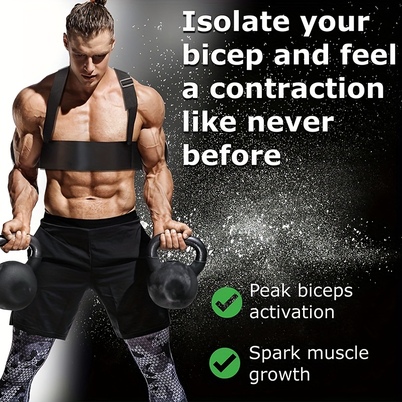 Arm Blaster - Biceps & Triceps Strength Training Machine, Great for Bicep Curl Support & Isolation