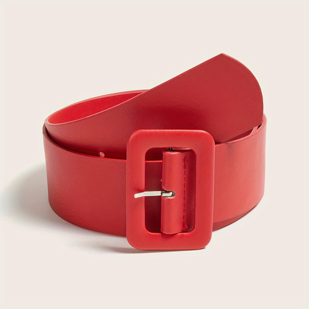 womens belt red belt cute fashionable waistband decoration Temu