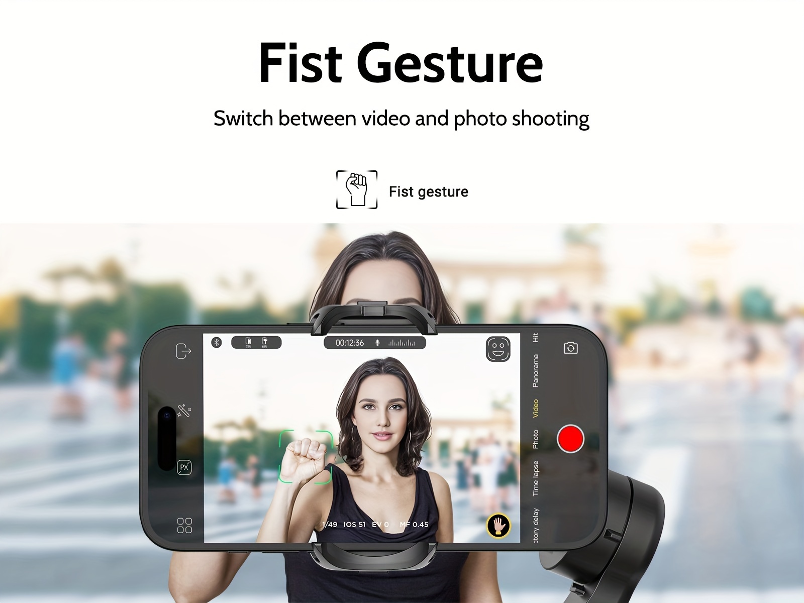 best Gimbal Stabilizer with Build-in Magnetic Fill Light AOCHUAN M2Pro Selfie Stick Tripod Mobile Phone Handheld Telescopic Gimbal Floor Remote Control Selfie POV Mode Gesture Control Video Anti-shake Outdoor Shooting 160cm AI Follow Face Tracking 20 62inch Gimbal Stabilizer with Build-in Magnetic Fill Light AOCHUAN M2Pro Selfie Stick Tripod Mobile Phone Handheld Telescopic Gimbal Floor Remote Control Selfie POV Mode Gesture Control Video Anti-shake Outdoor Shooting 160cm AI Follow Face Tracking