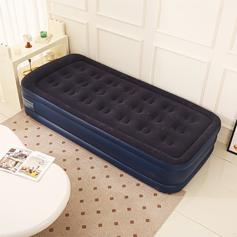 

77*38*18in Air Mattress With Built In Pump For Guest & Home Inflatable Blow Up Mattress Air Bed Raised Elevated Air Mattresses Foldable & Portable