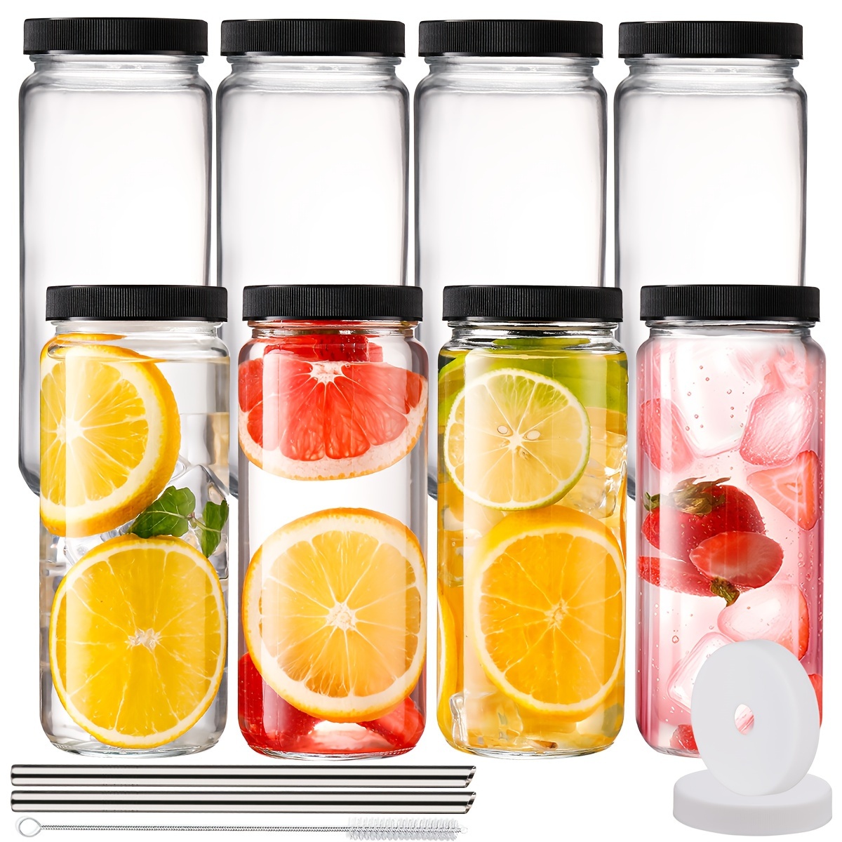 

8pcs , Jug, Refrigerator Jar, Free 2 Empty , Jar, , , And