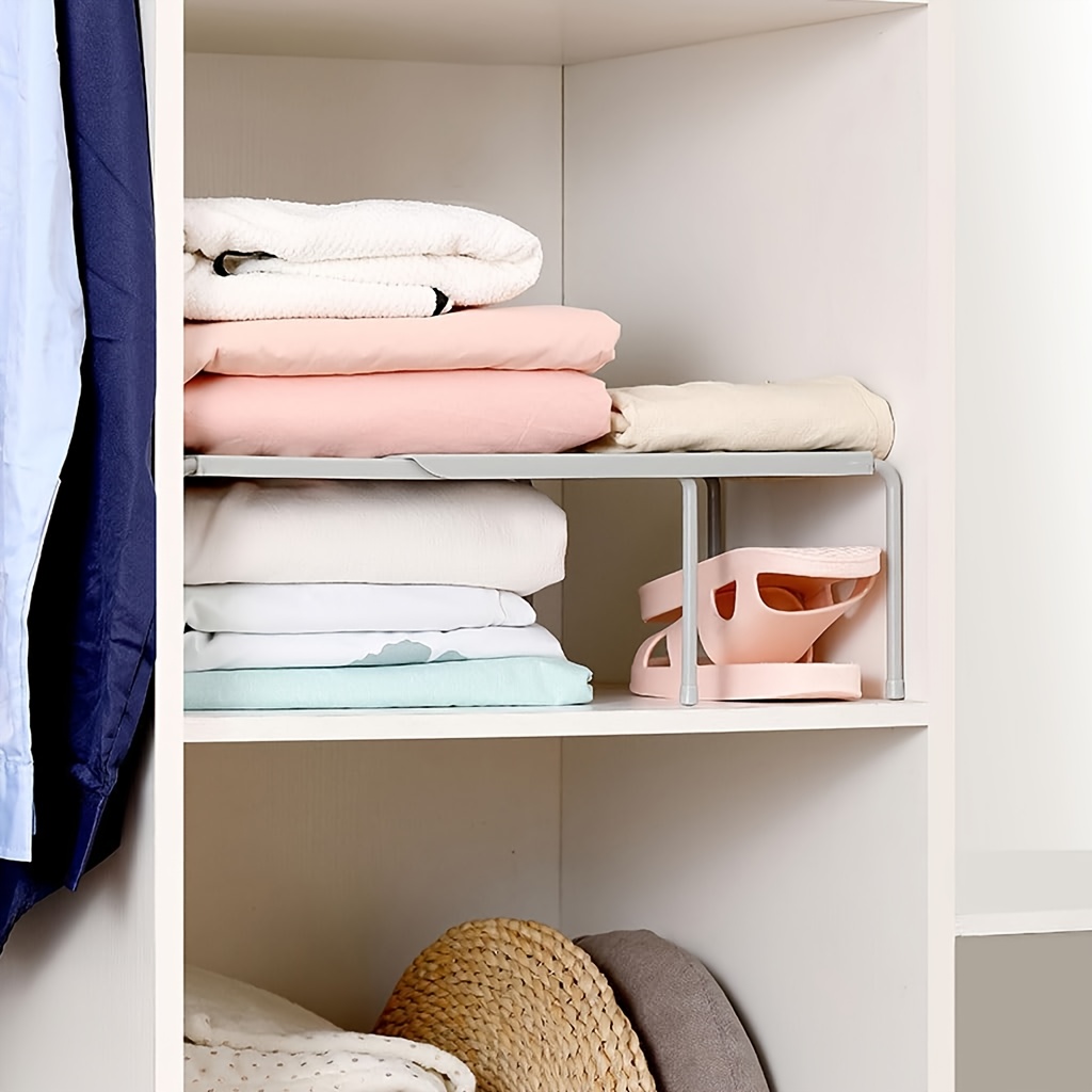 adjustable plastic shoe rack space saving expandable design Temu