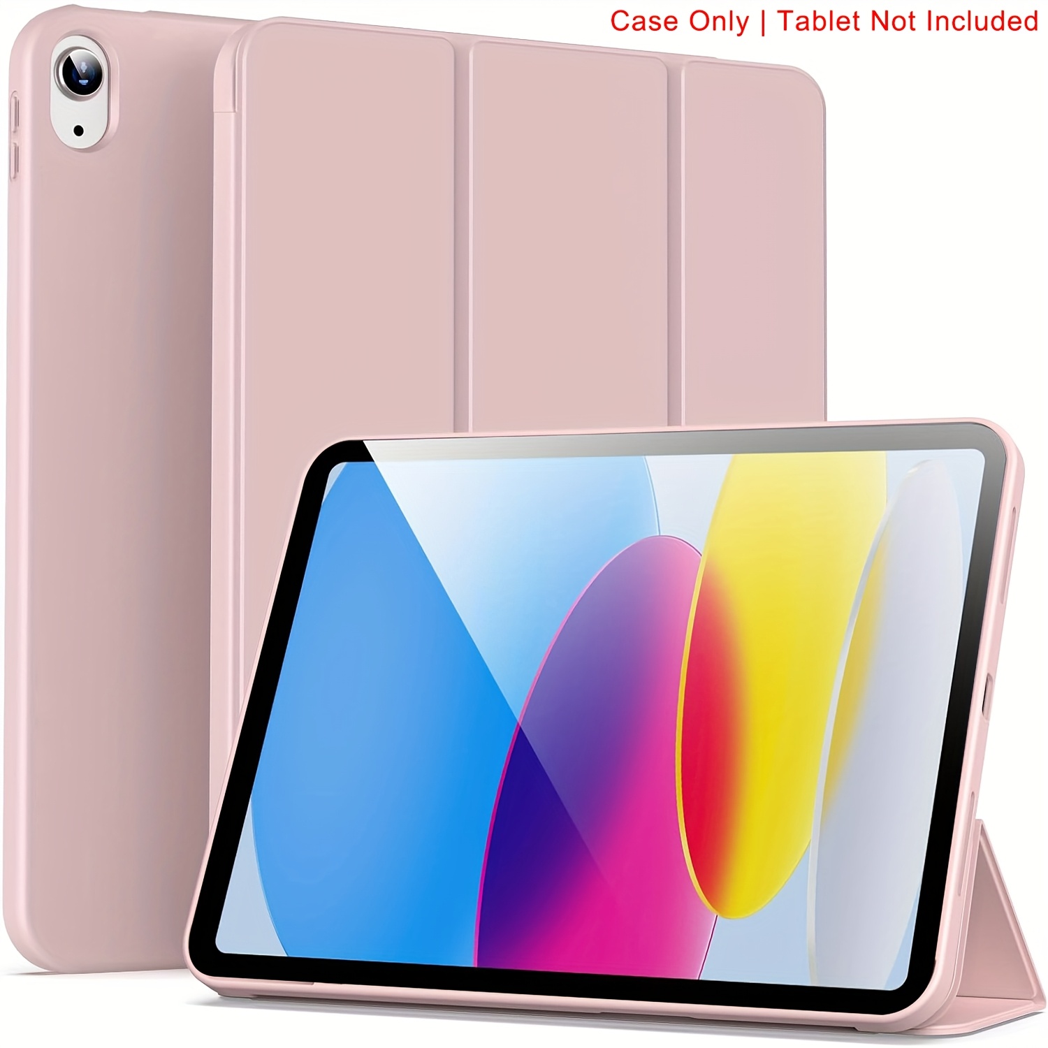 TEMU para tableta iPad 10.ª generación 2022/11.ª generación 2025 (A16) 10.9'' 11'' A3355/A3356/A3354 A2757/A2777/A2696 de cuero sintético con