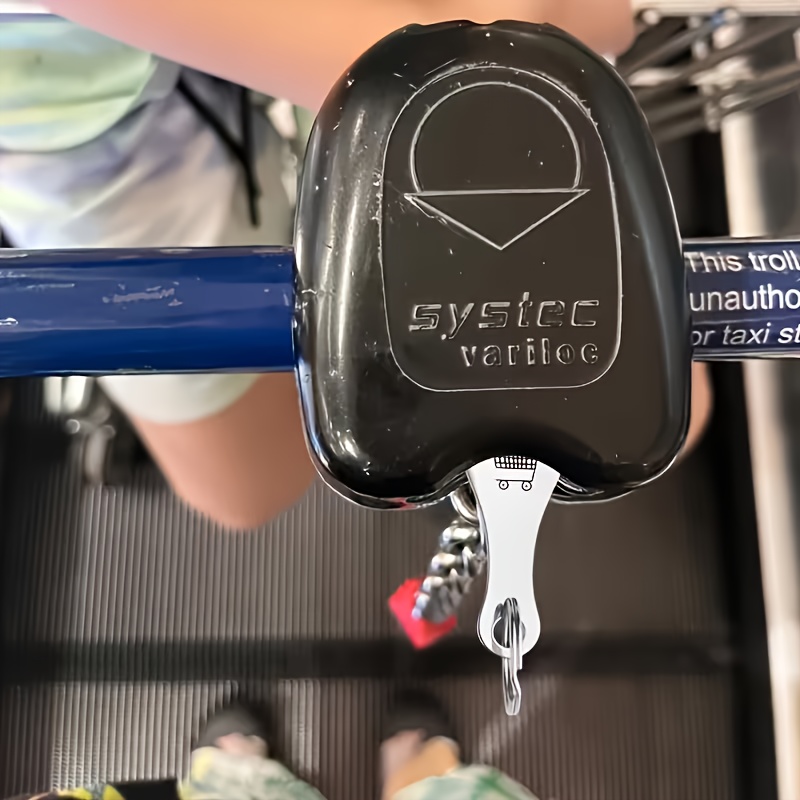 E-shop 2 Stück Edelstahl Einkaufswagen-Token & Schlüsselanhänger – Minimalistischer runder Token für Damen Herren, Münzenfreies Einkaufen, Kompaktes