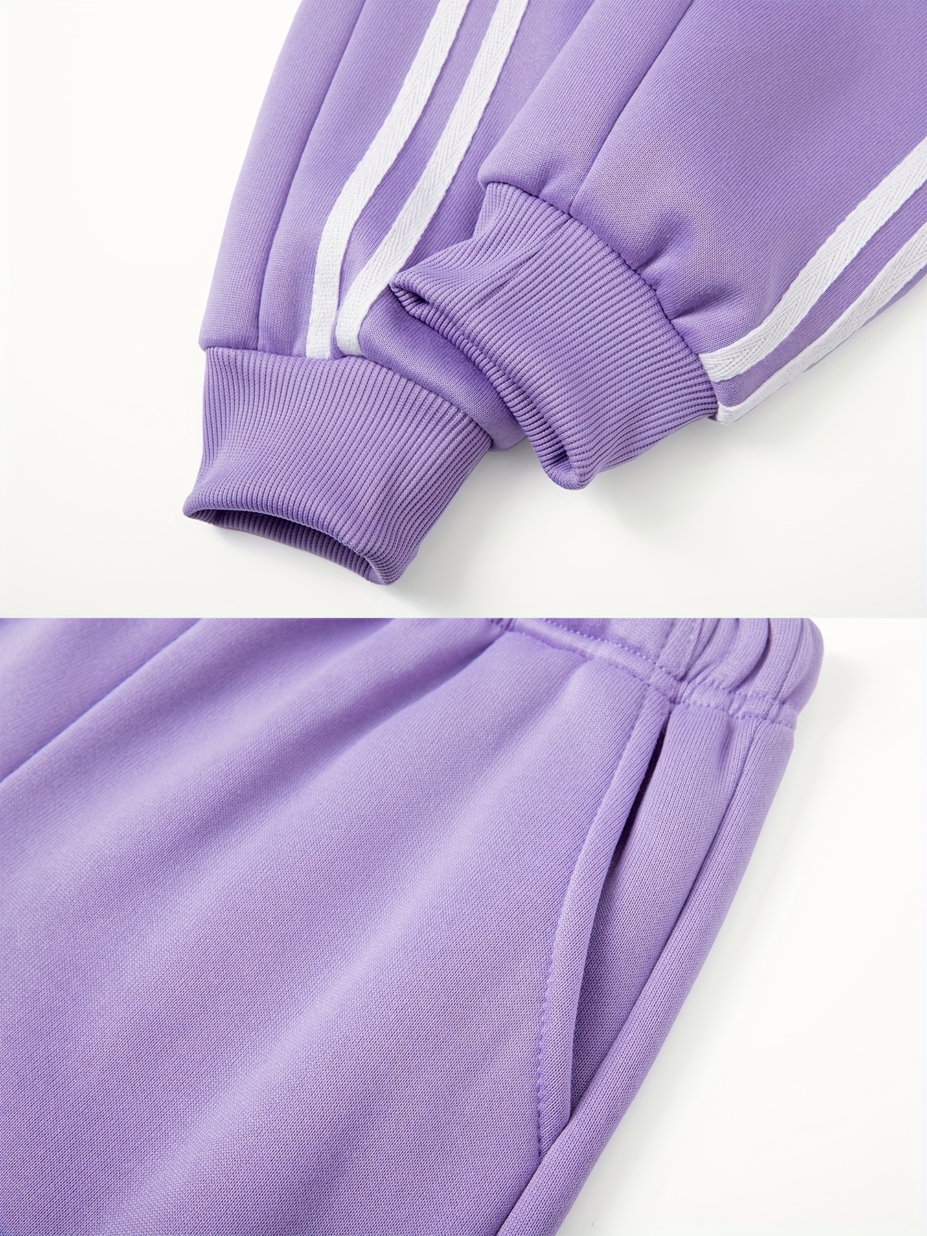 3-Pc Girls' Autumn Winter Jogging Sweatpants Set