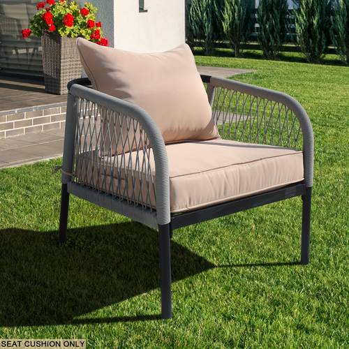 outdoor deep seat cushion x 24 inch patio furniture cushions with removable cover adjustable straps for chair sofa couch