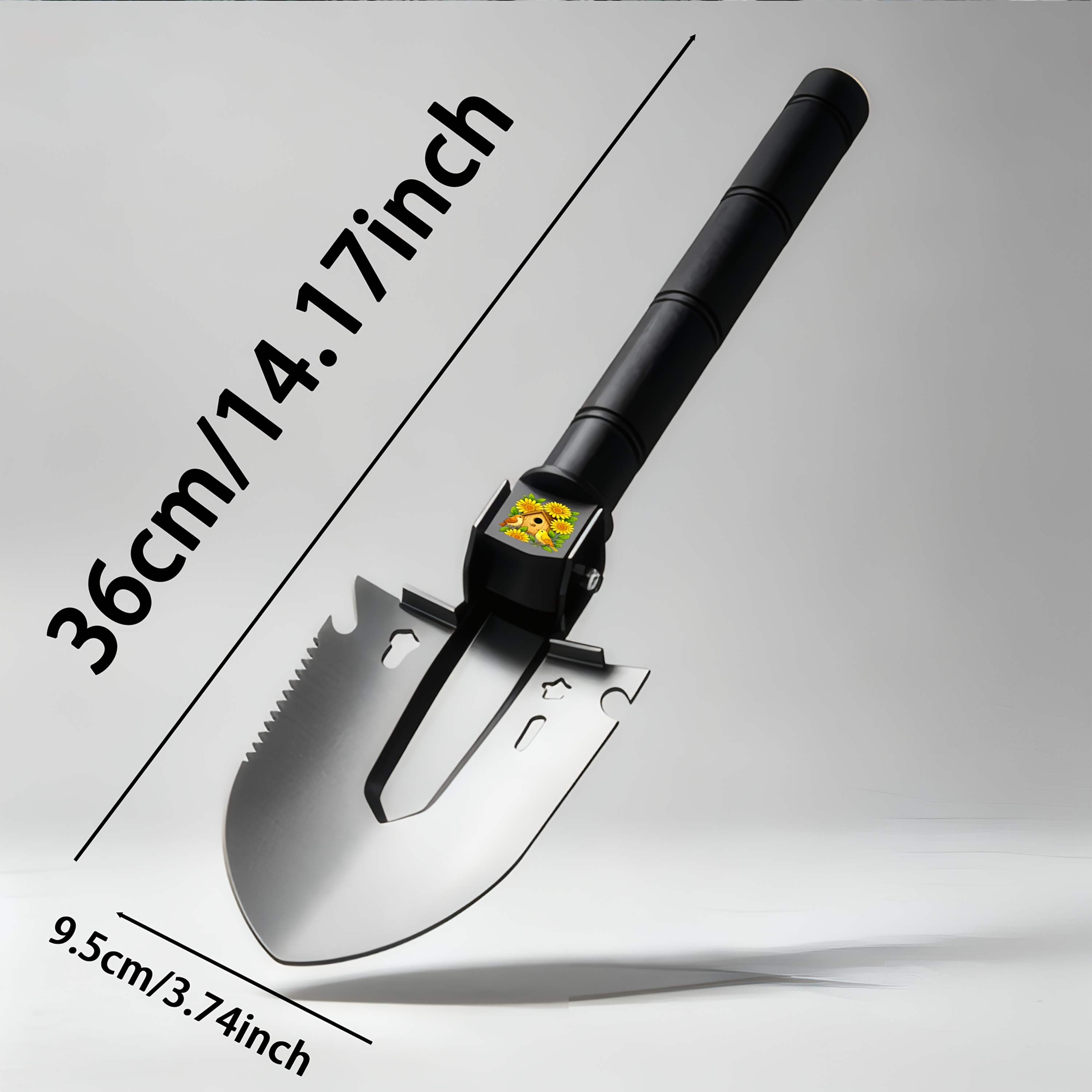 Wooden Cabin Bird's Nest Multi-Purpose Entrenching Tool